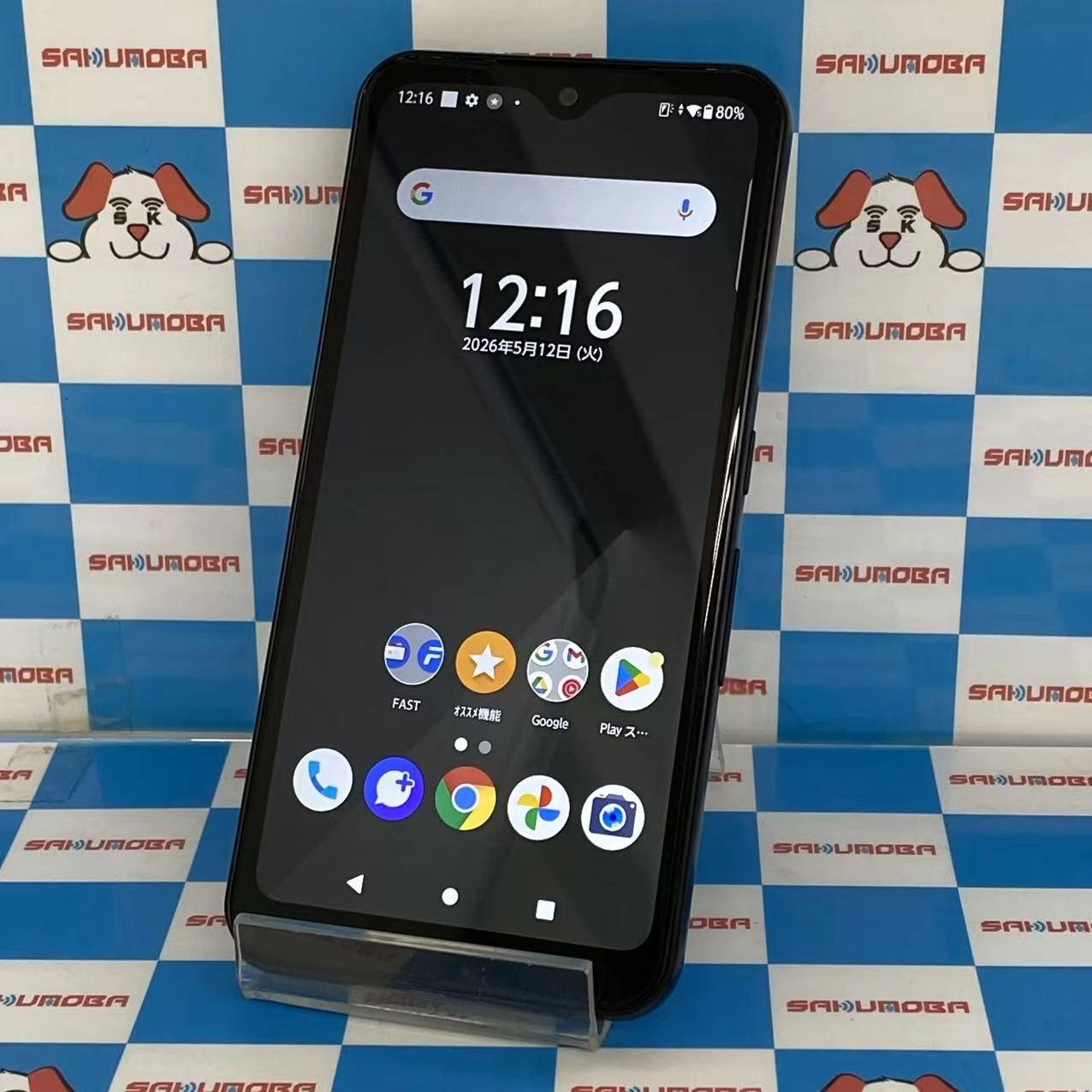 arrows We 64GB ブラック FCG01 AU版SIMフリー訳あり品 au