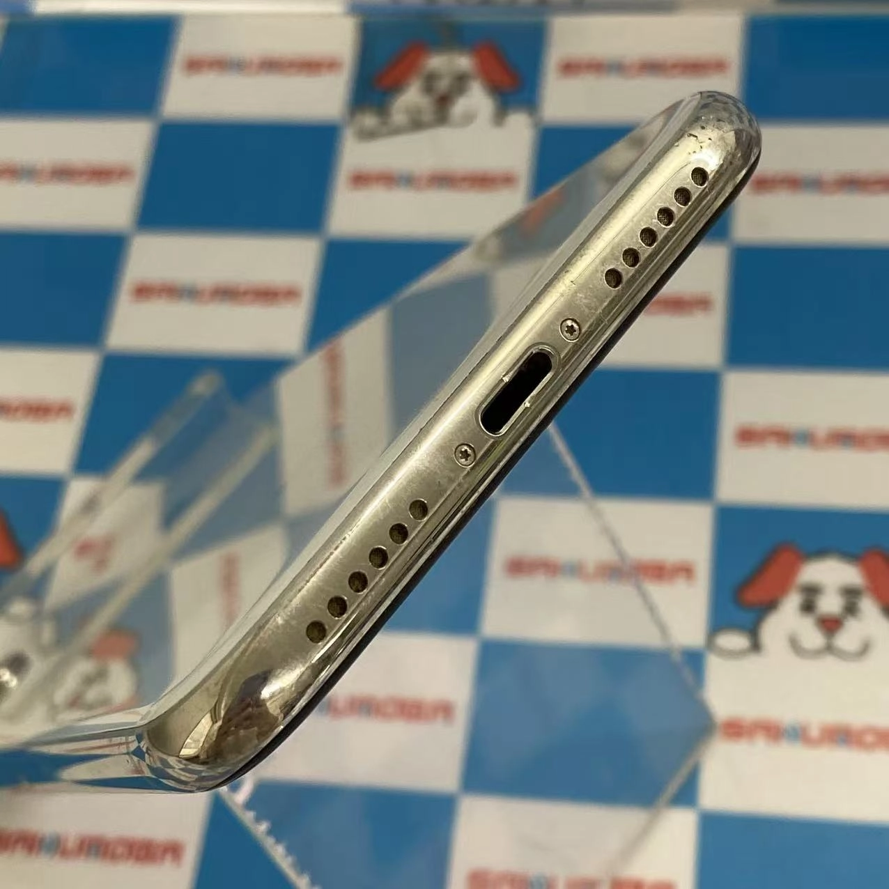 iPhoneX 256GB シルバー MQC22J/A docomo版SIMフリージャンク品