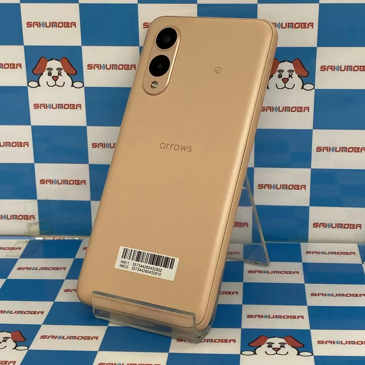 arrows We2 64GB ライトオレンジ FCG02 AU版SIMフリー美品 au