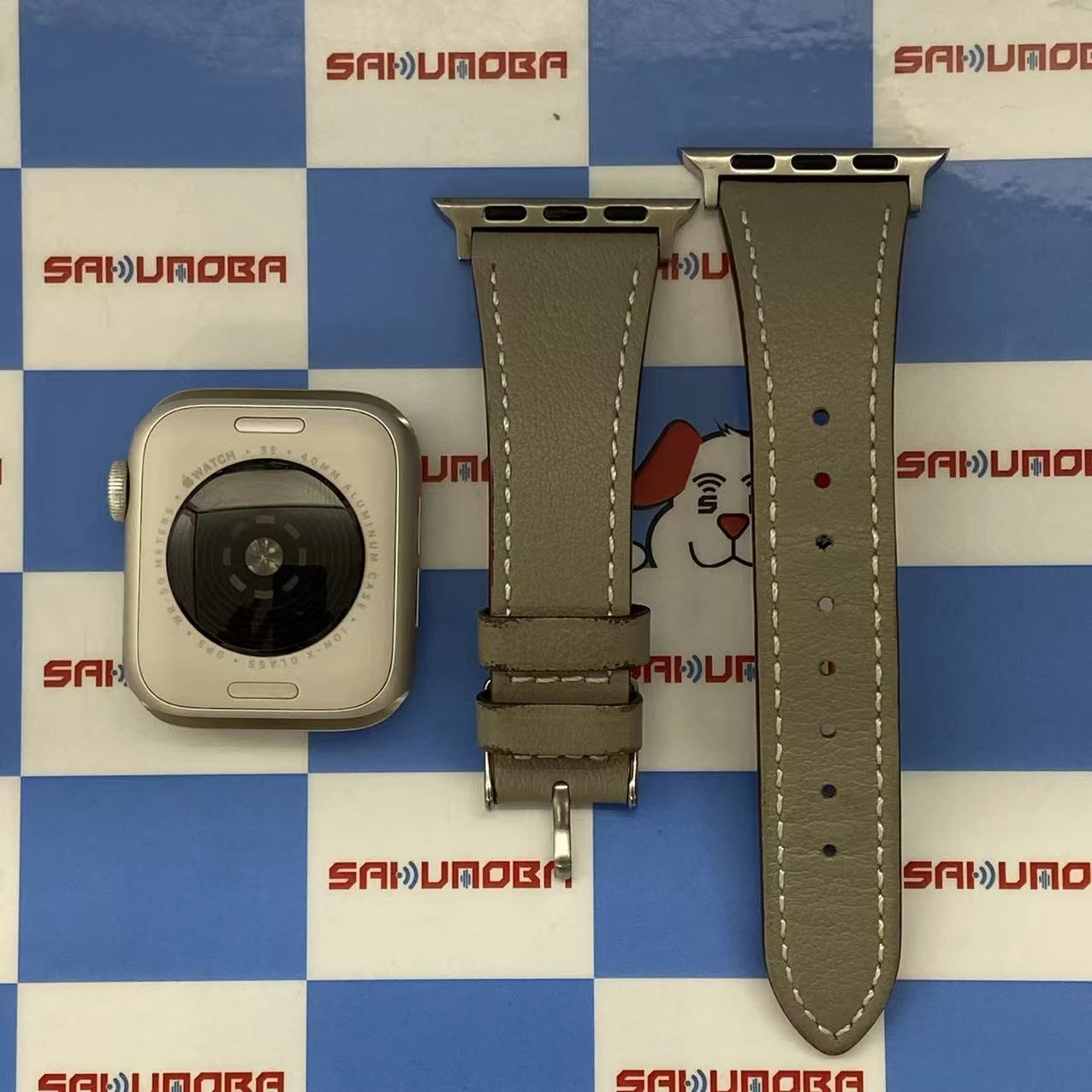 Apple Watch SE 第2世代 40mm GPSモデル 32GB スターライト MNJP3J/A訳あり品