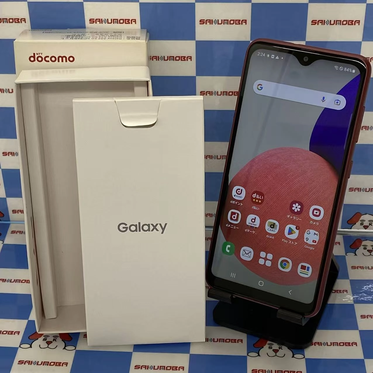Galaxy A22 5G 64GB レッド SC-56B docomo版SIMフリー
