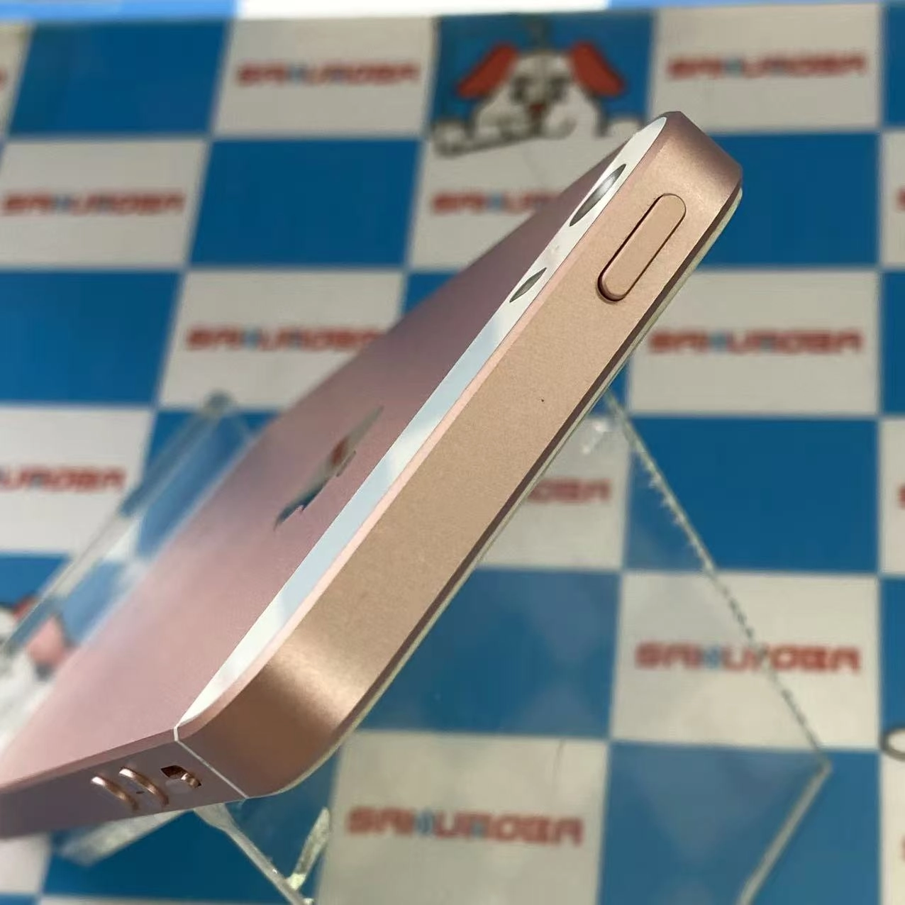iPhoneSE 16GB ローズゴールド MLXN2J/A AU版SIMフリー訳あり品 au