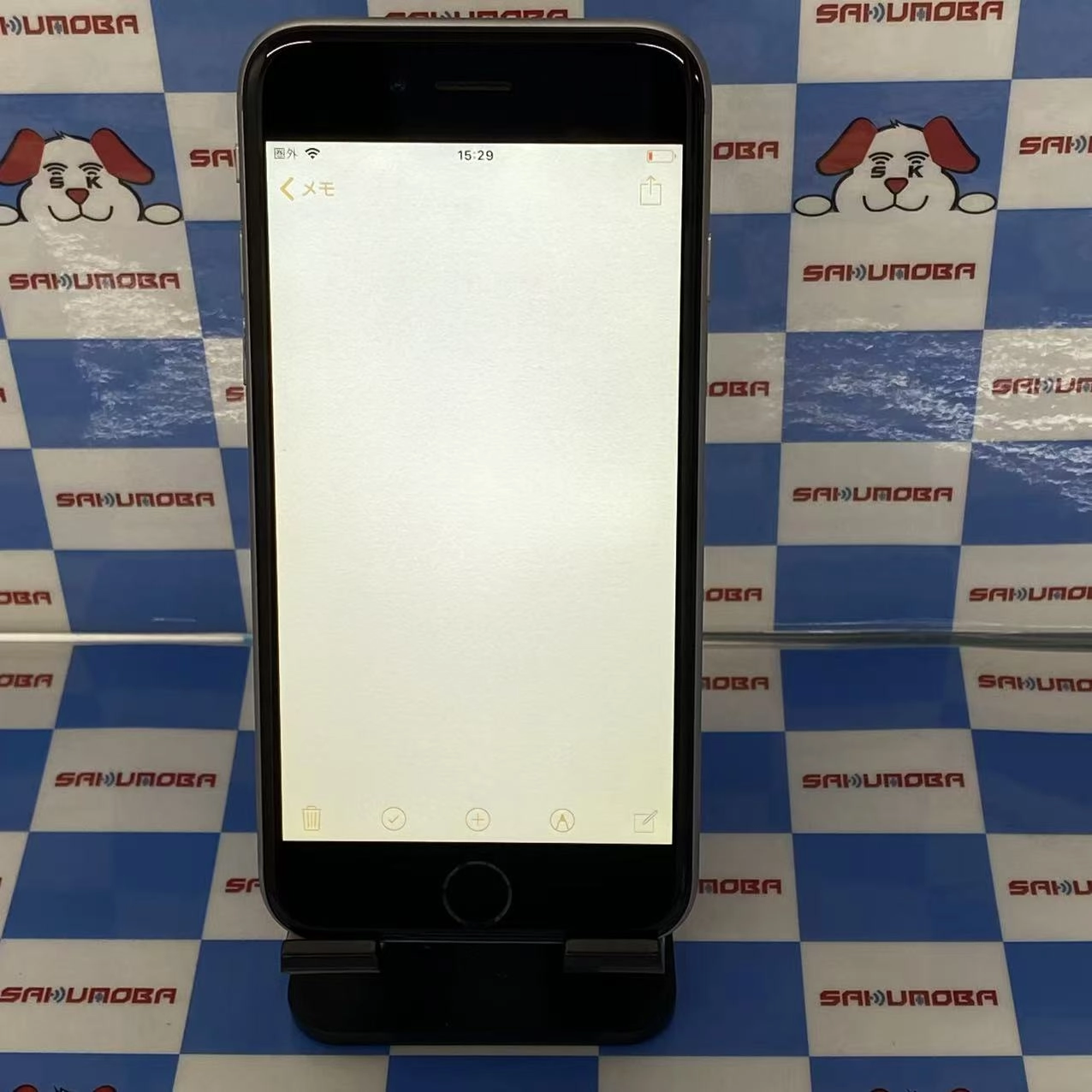 iPhone6 128GB スペースグレイ MG4A2J/A AU版SIMフリー訳あり品