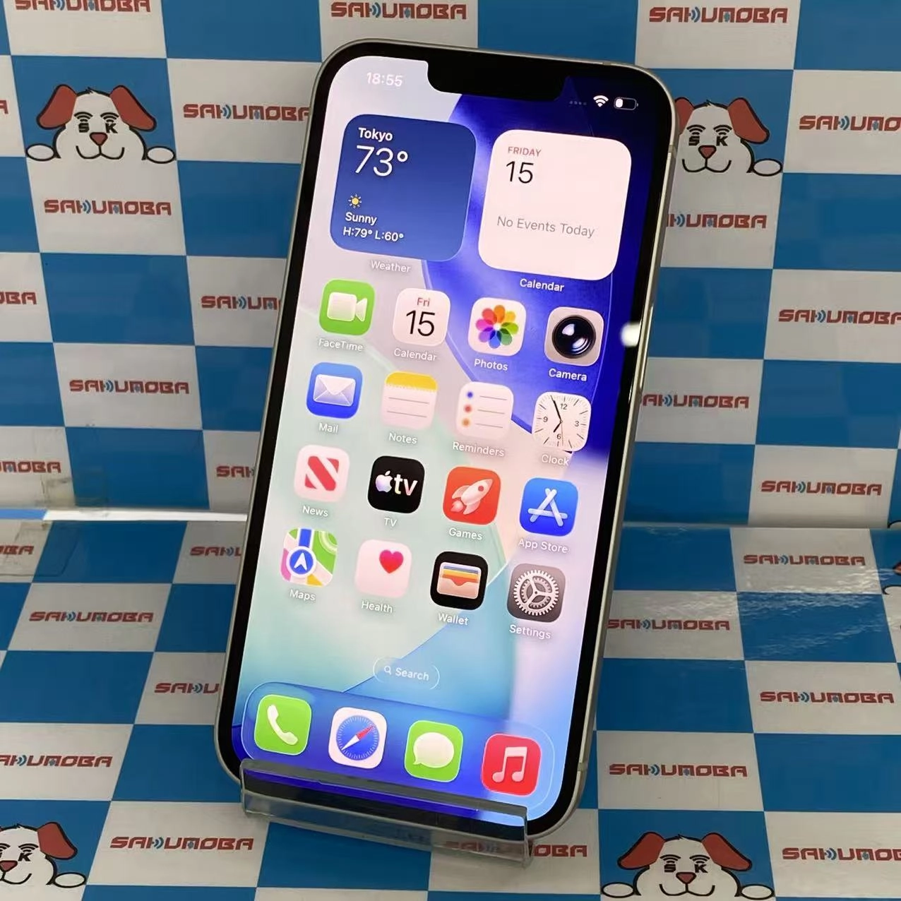 iPhone13 128GB スターライト MLND3J/A SIMロック解除済 SoftBank版SIMフリー 美品