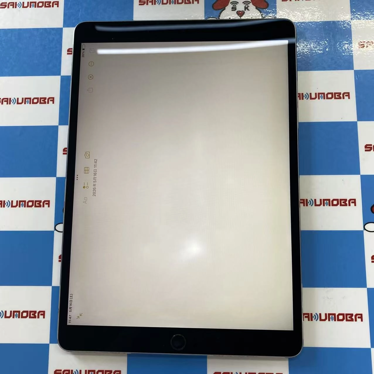 iPad Pro 10.5インチ Wi-Fiモデル 512GB スペースグレイ MPGH2J/A ジャンク品