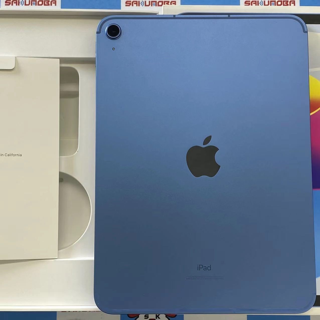 iPad 第10世代 Wi-Fi+Cellularモデル 64GB ブルー NQ6K3J/A AU版SIMフリー 美品 au