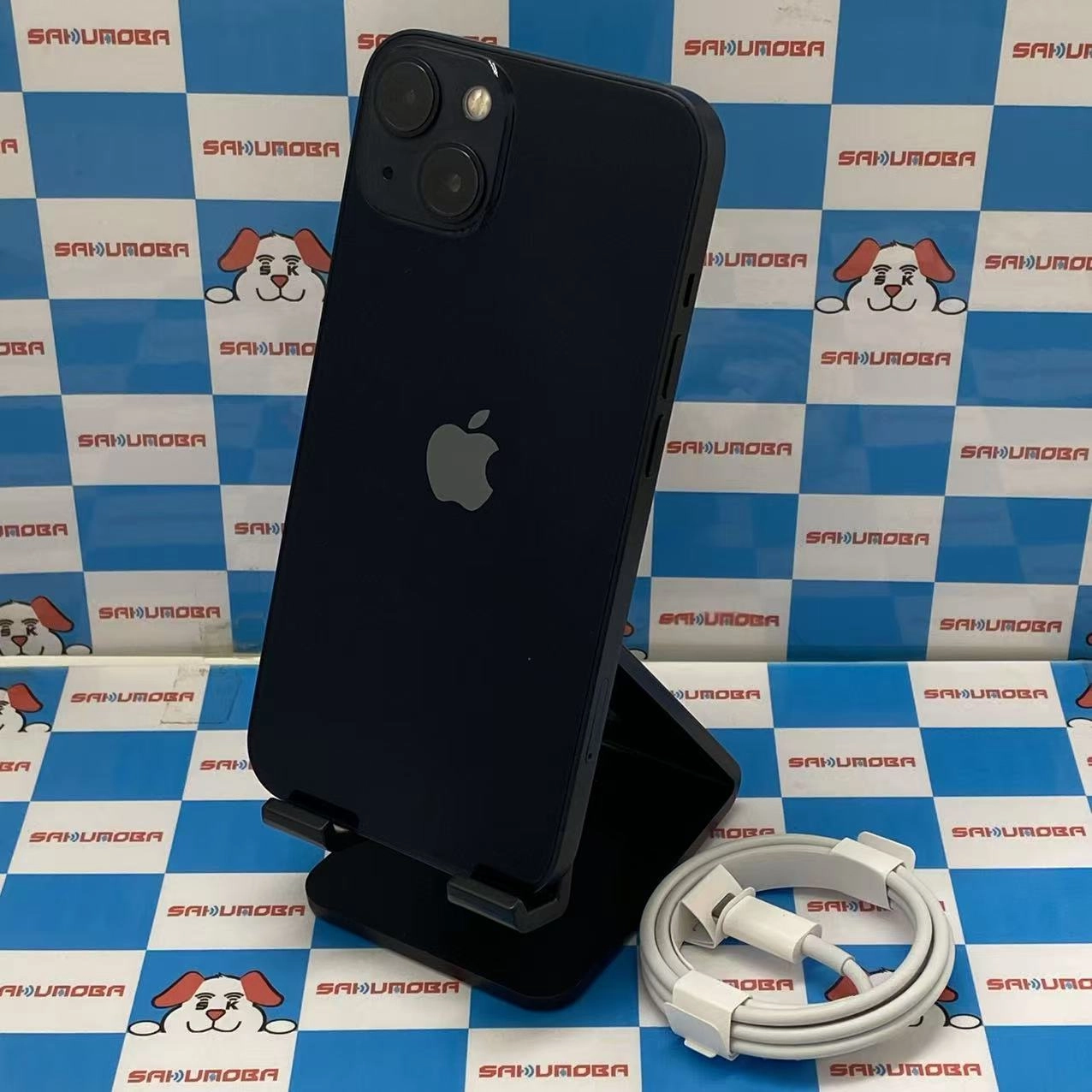 交換未使用品 iPhone13 128GB ミッドナイト NLNC3J/A AU版SIMフリー