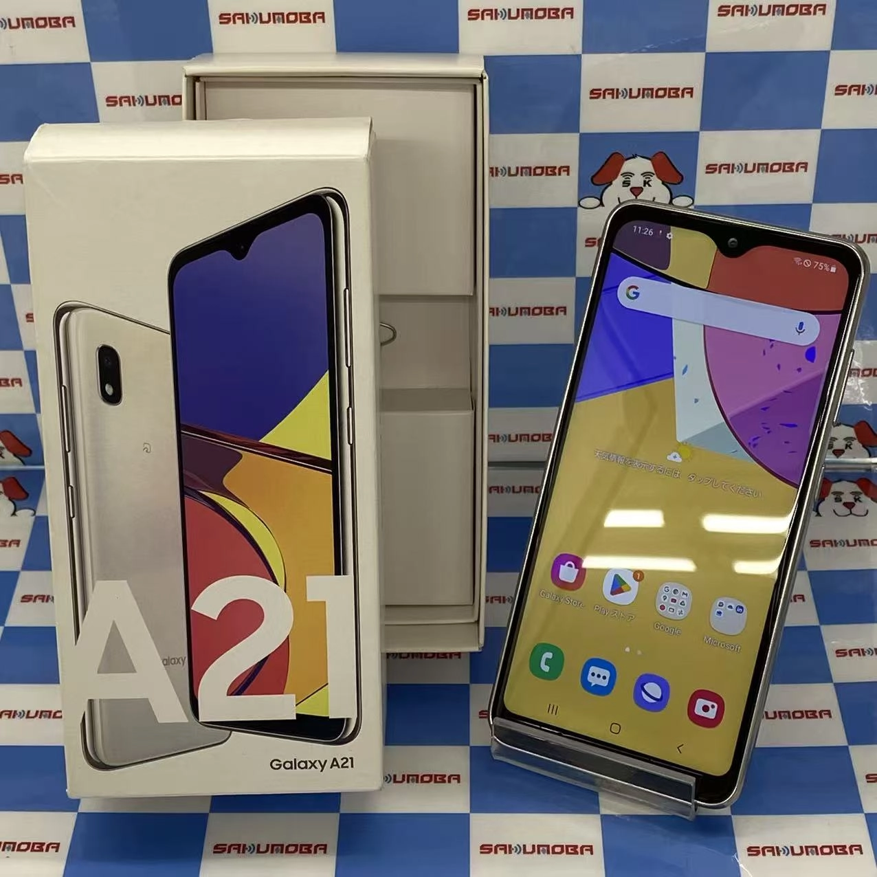 Galaxy A21 64GB ホワイト SCV49 AU版SIMフリー