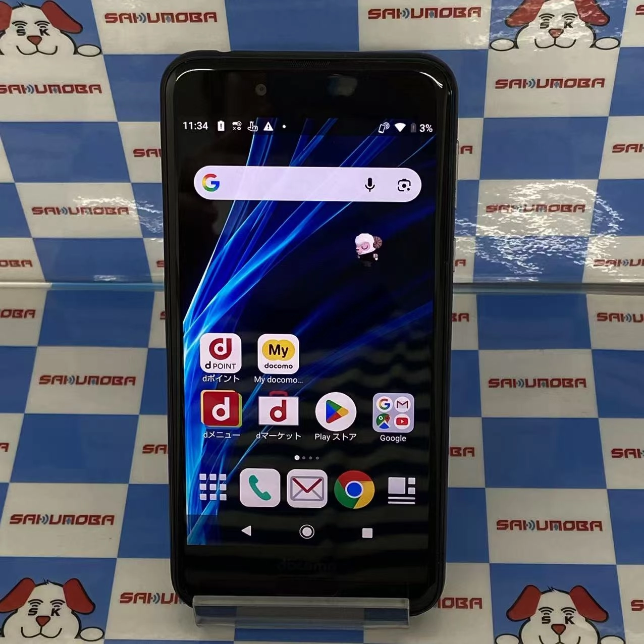 AQUOS sense 32GB Velvet Black SH-01K docomo版SIMフリー