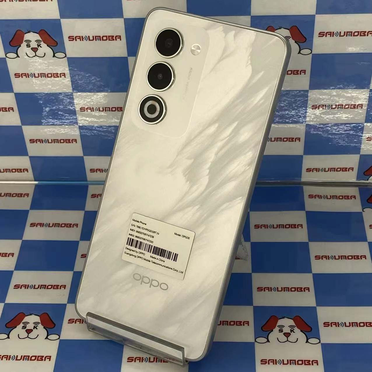 OPPO A5 5G 128GB ホワイト OPG06 AU版SIMフリー美品 au