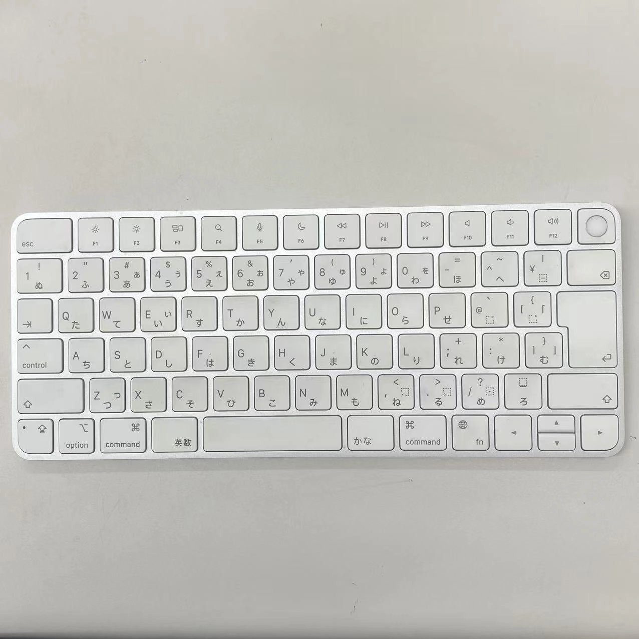 Magic Keyboard with Touch ID  ホワイト MK293J/A 美品 **