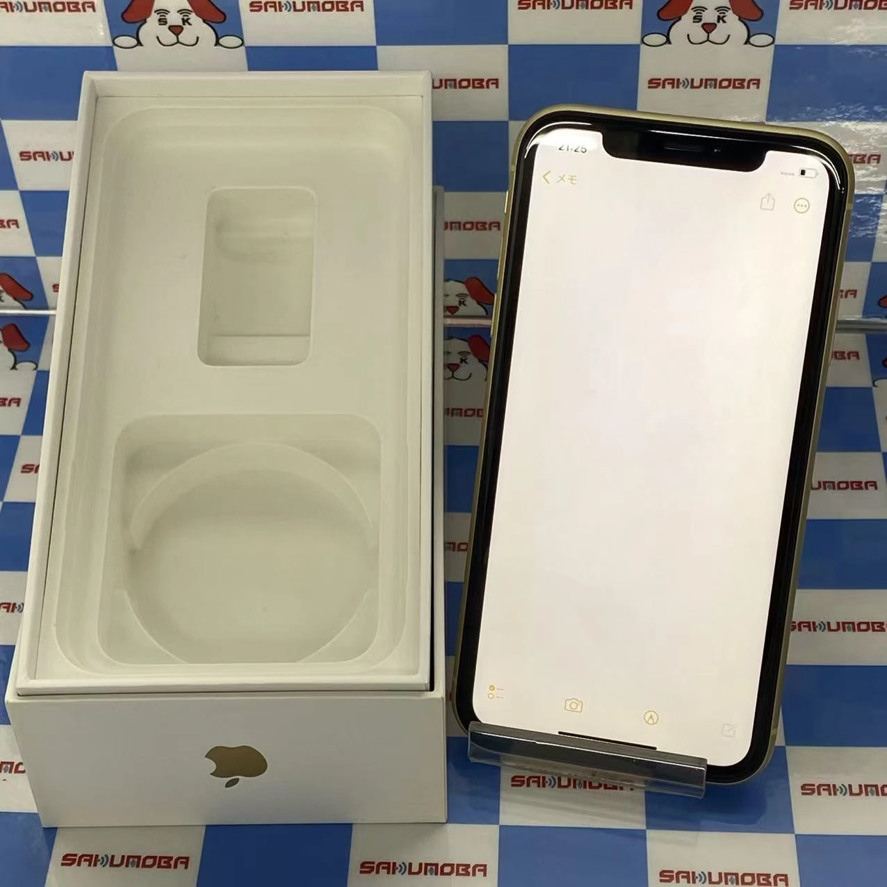 iPhoneXR 256GB イエロー MT0Y2J/A AU版SIMフリー訳あり品