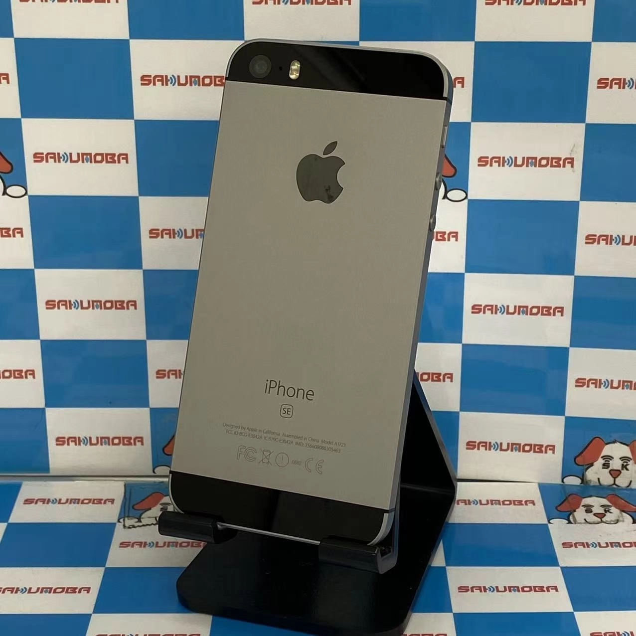 iPhoneSE 64GB スペースグレイ NLM62J/A docomo版SIMフリー訳あり品
