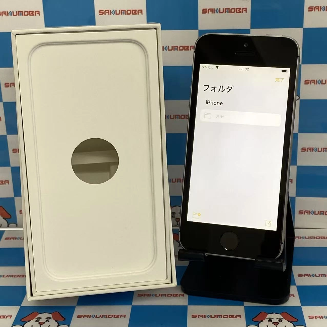 iPhoneSE 64GB スペースグレイ NLM62J/A docomo版SIMフリー訳あり品