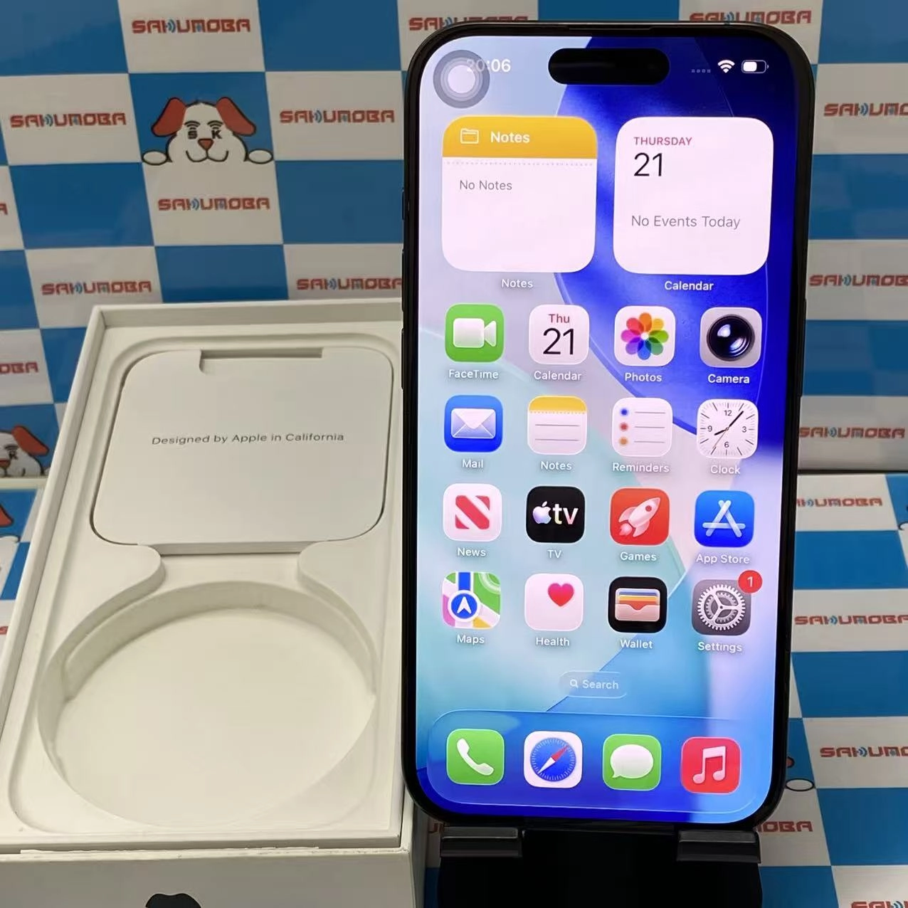 iPhone15 Pro 128GB ブラックチタニウム MTU73J/A SIMフリー 極美品