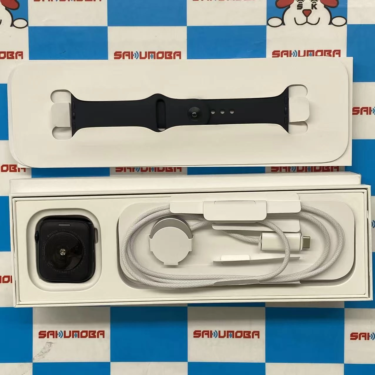 Apple Watch SE3 44mm GPS+Cellularモデル 32GB  MEPH4J/A SoftBank版SIMフリー新品同様 ミッドナイト