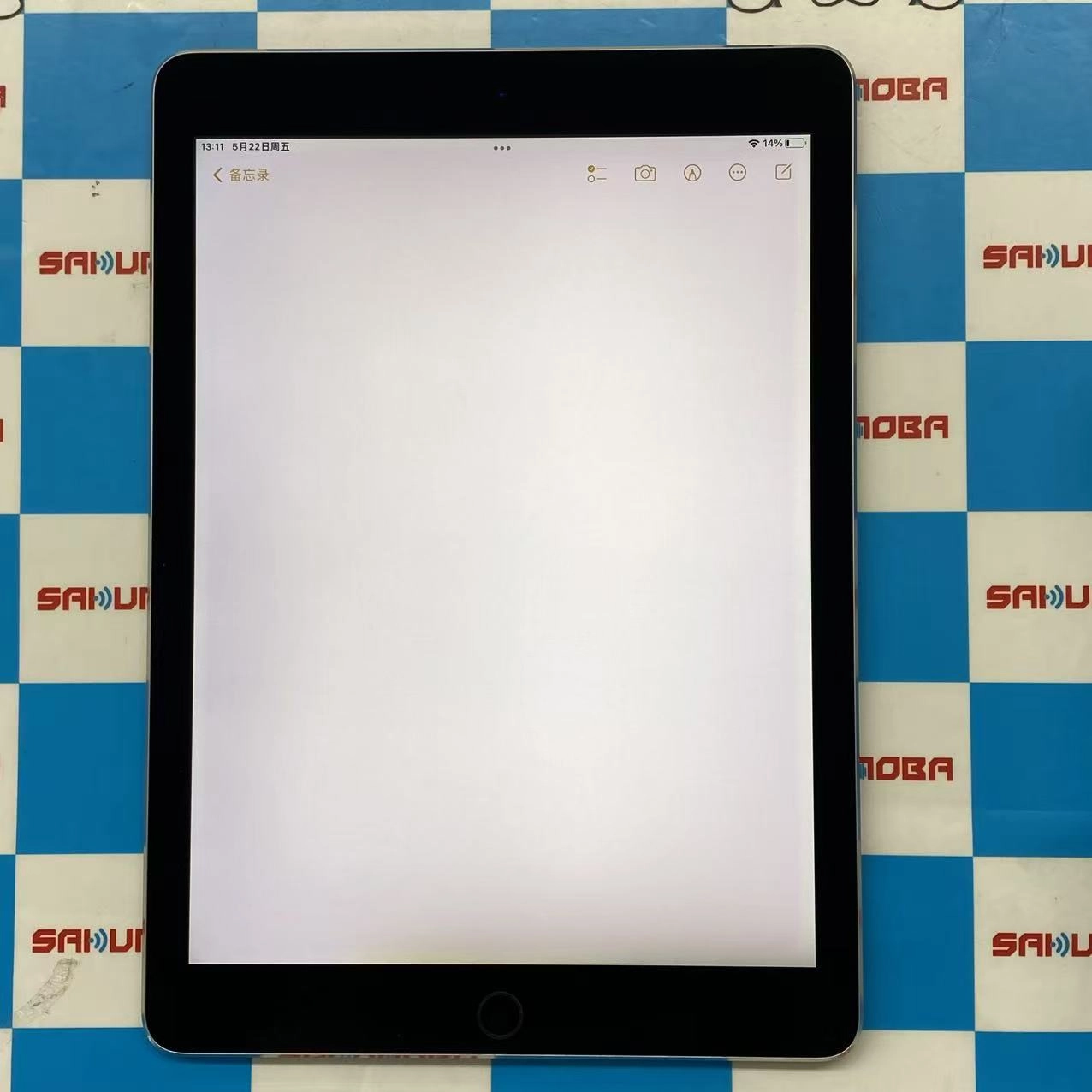 iPad Air 第2世代 Wi-Fiモデル 16GB スペースグレイ MGL12J/A訳あり品