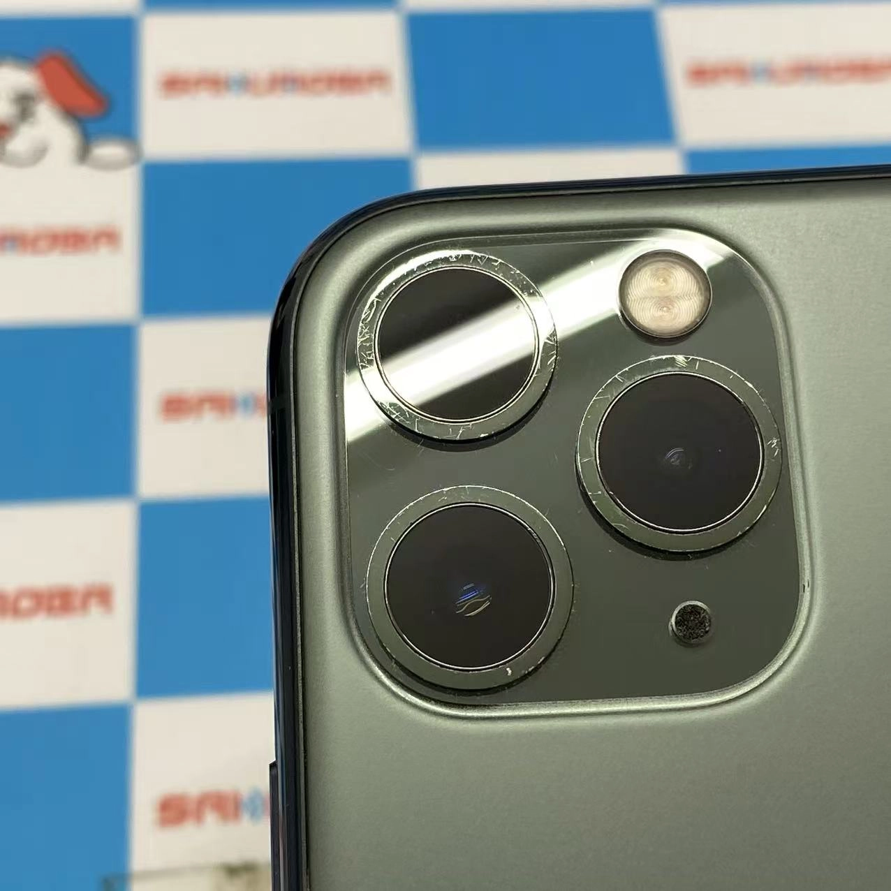 iPhone11 Pro 64GB ミッドナイトグリーン MWC62J/A SIMフリー ジャンク品