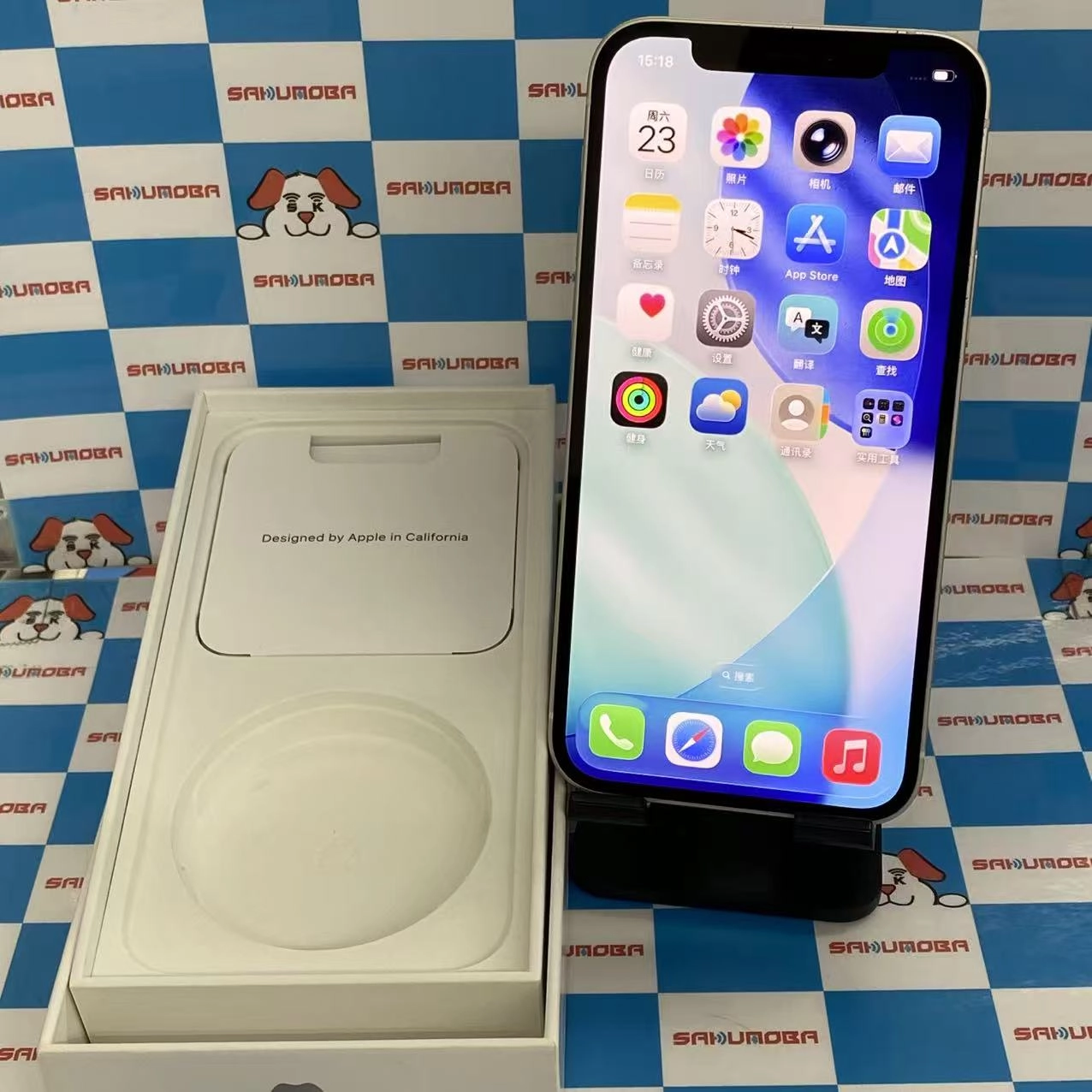 iPhone12 256GB ホワイト MGJ13J/A Apple版SIMフリー 美品