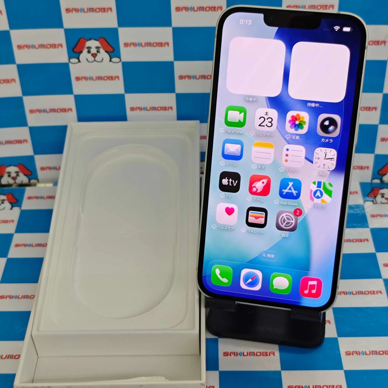 iPhone 16e 128GB ホワイト MD1R4J/A AU版SIMフリー 美品 au