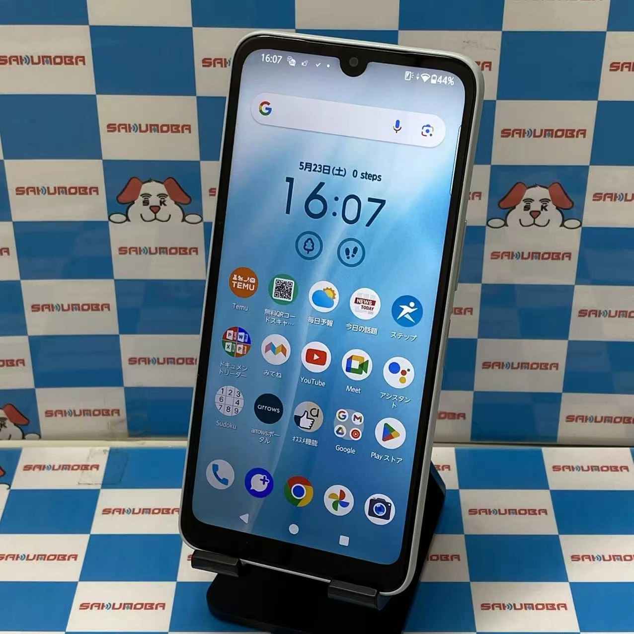 arrows We2 64GB ライトブルー FCG02 UQmobile版SIMフリー 極美品