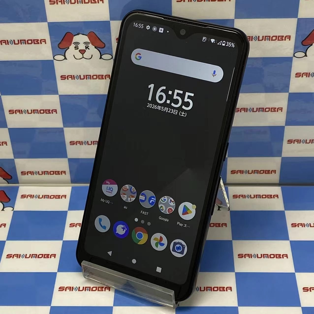 arrows We 64GB ブラック FCG01 AU版SIMフリー 美品 au