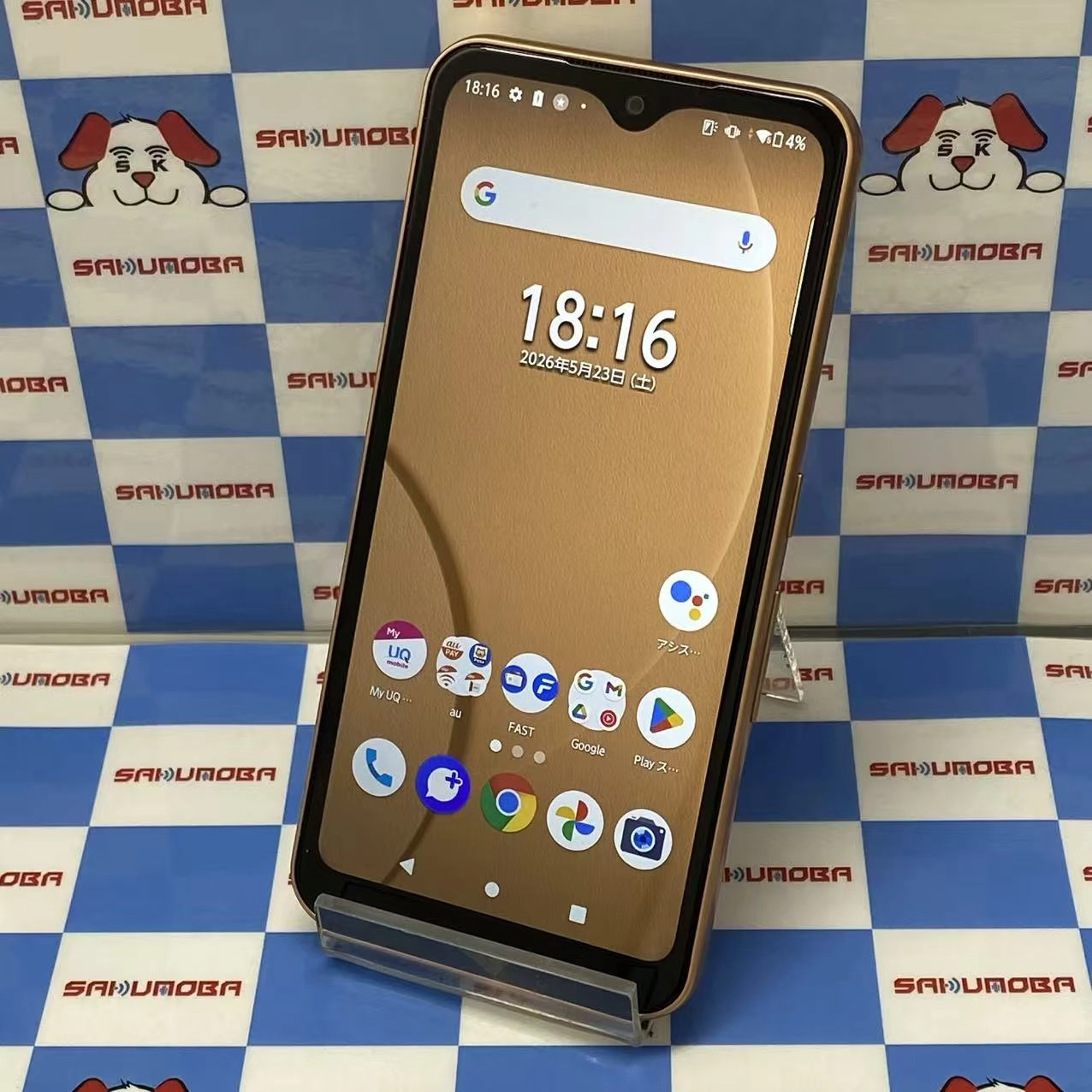 arrows We 64GB ローズゴールド FCG01 AU版SIMフリー 美品 au