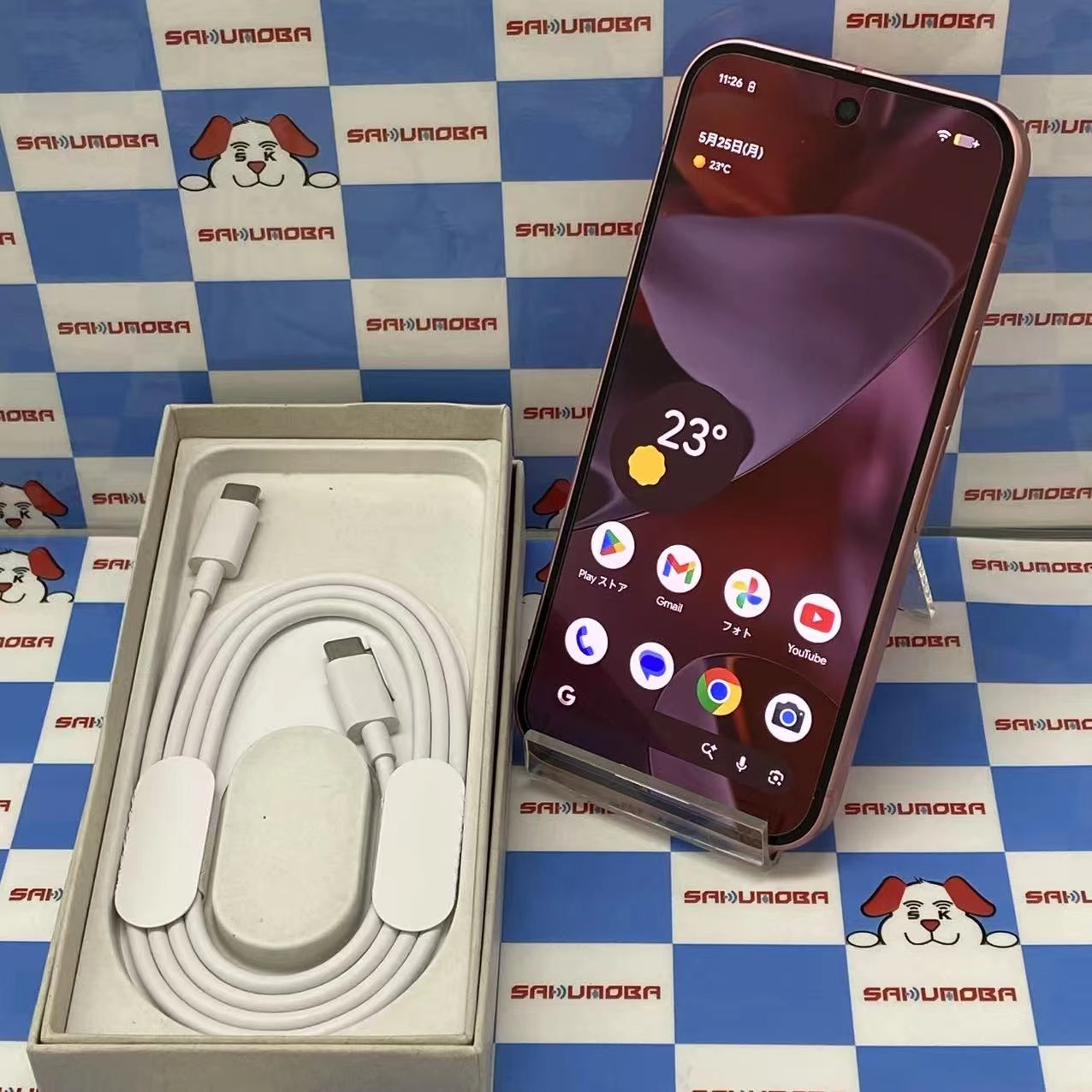 Google Pixel 9 8GB/128GB ピオニー Pixel9 SoftBank版SIMフリー 美品
