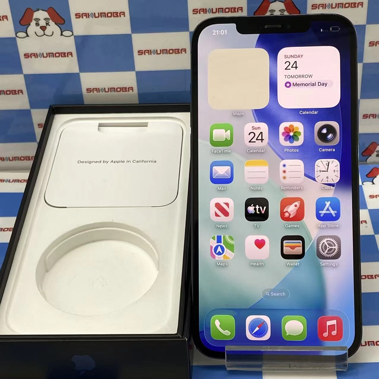 iPhone12 Pro Max 512GB パシフィックブルー MGD63J/A AU版SIMフリー ジャンク品 au