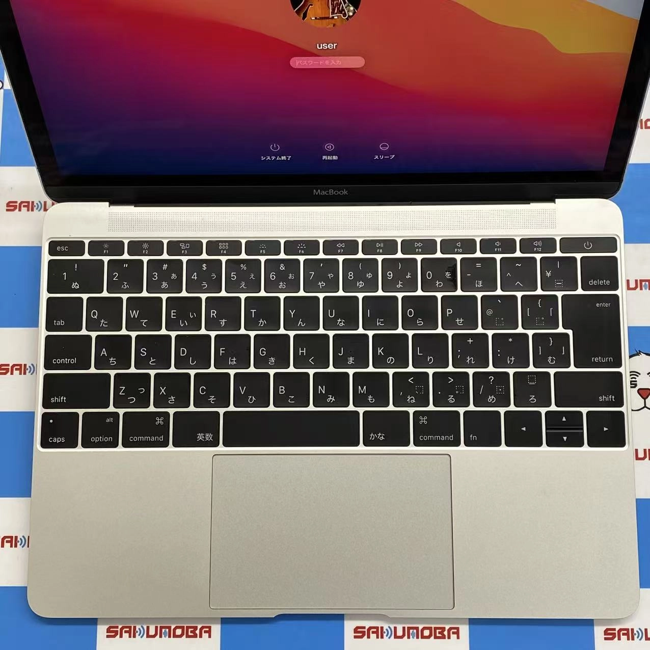 MacBook 12インチ Early2015 1.1GHz 8GB 256GB シルバー A1534