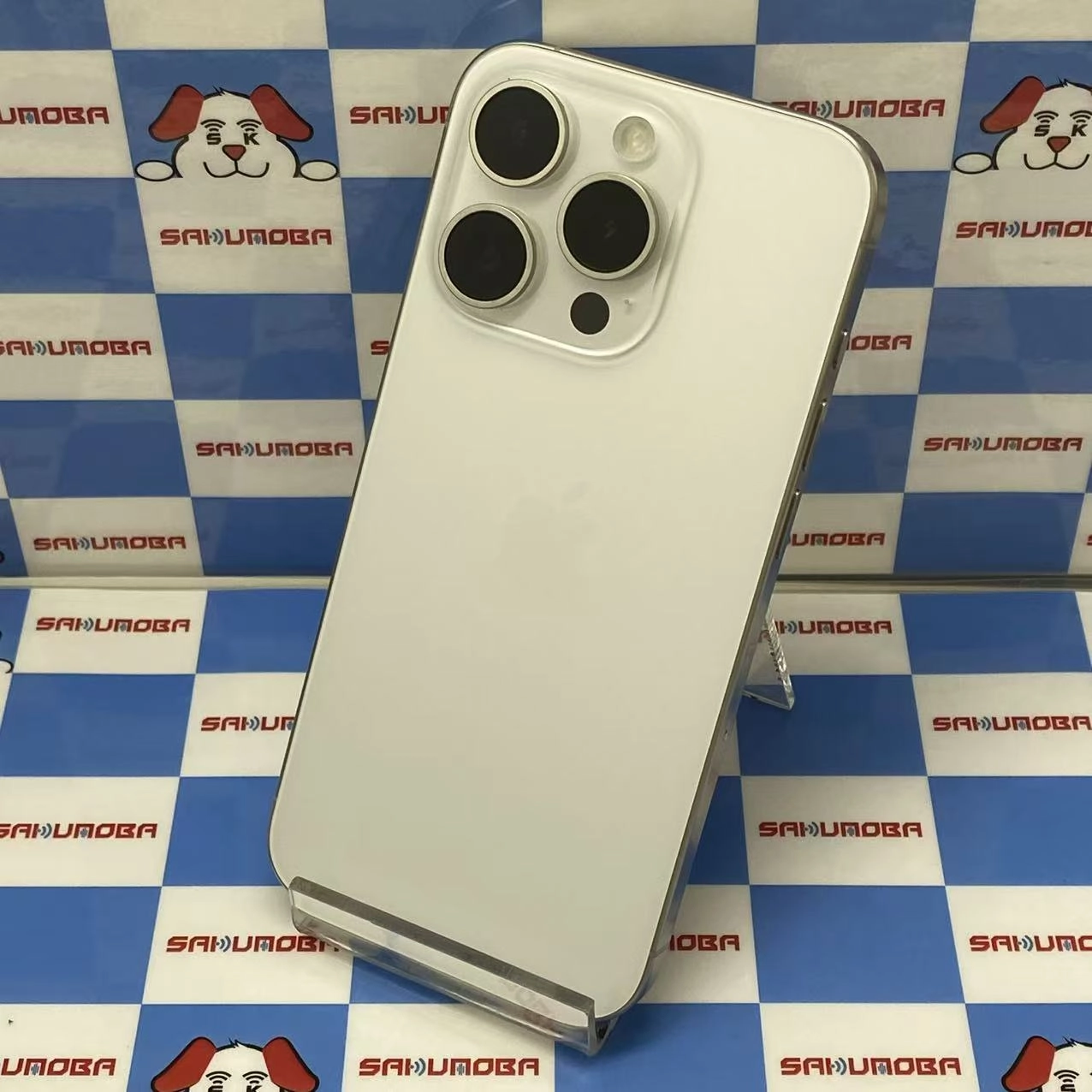 iPhone15 Pro 512GB ホワイトチタニウム MTUJ3J/A SoftBank版SIMフリー 美品