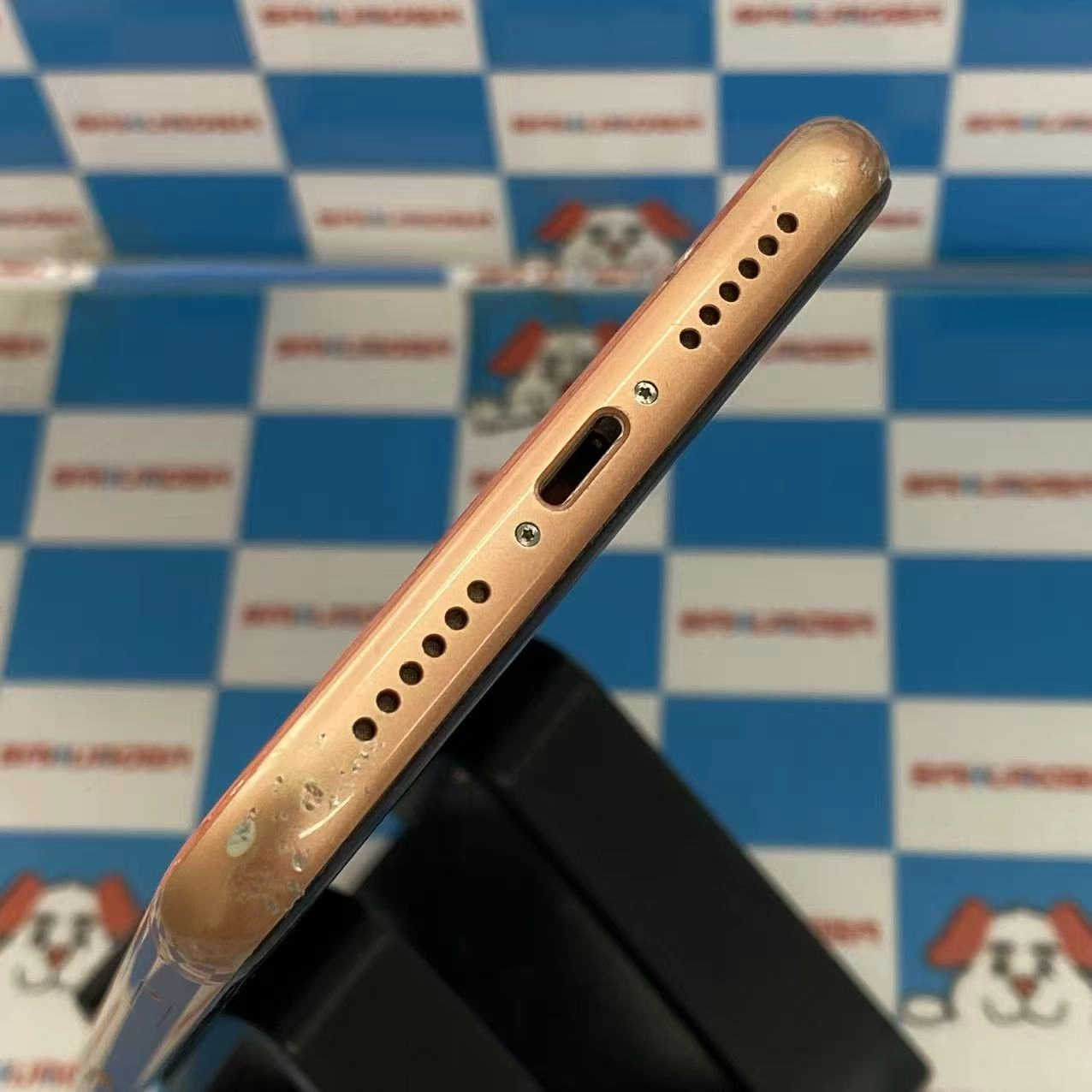 iPhoneXR 64GB コーラル MT0A2J/A AU版SIMフリージャンク品