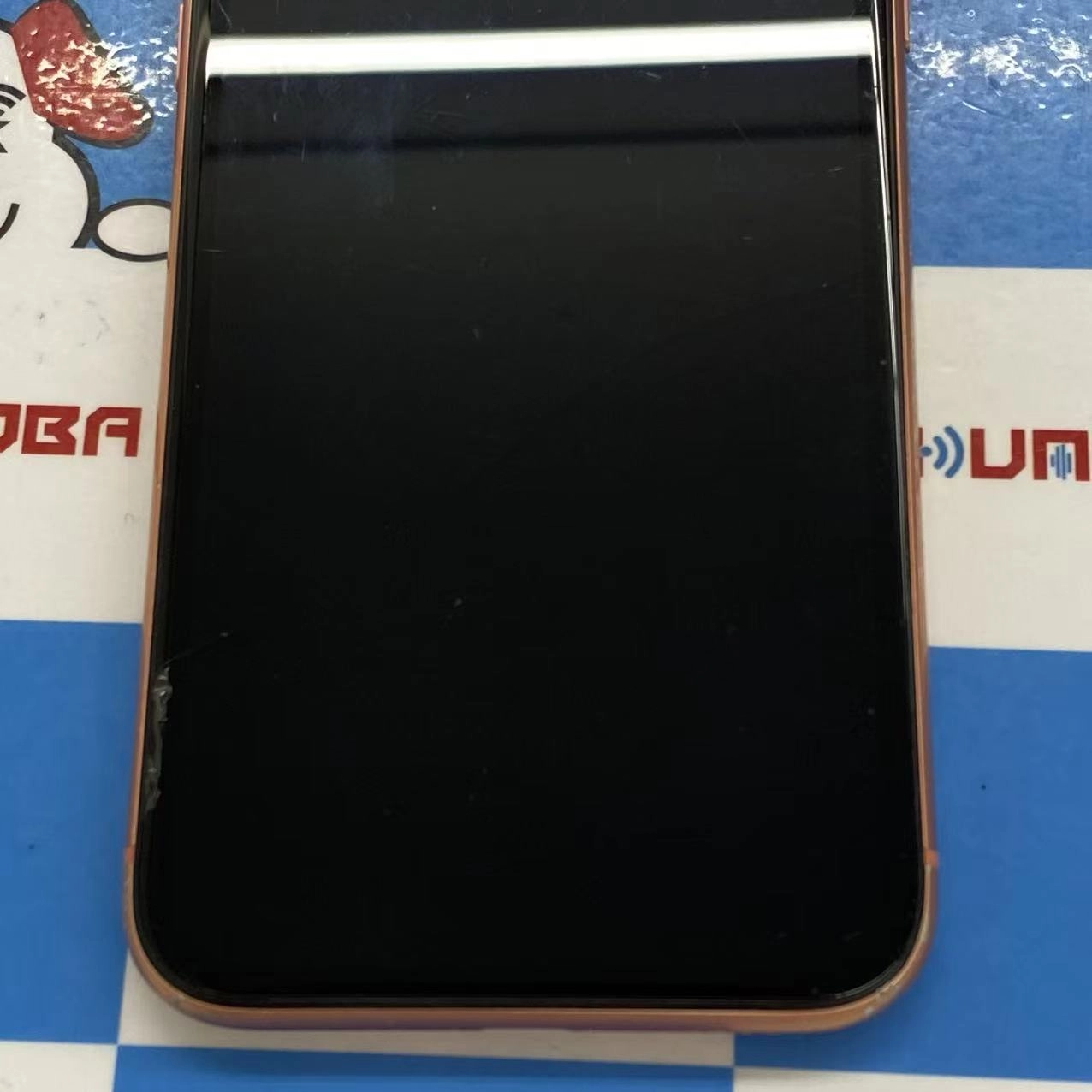 iPhoneXR 64GB コーラル MT0A2J/A AU版SIMフリージャンク品
