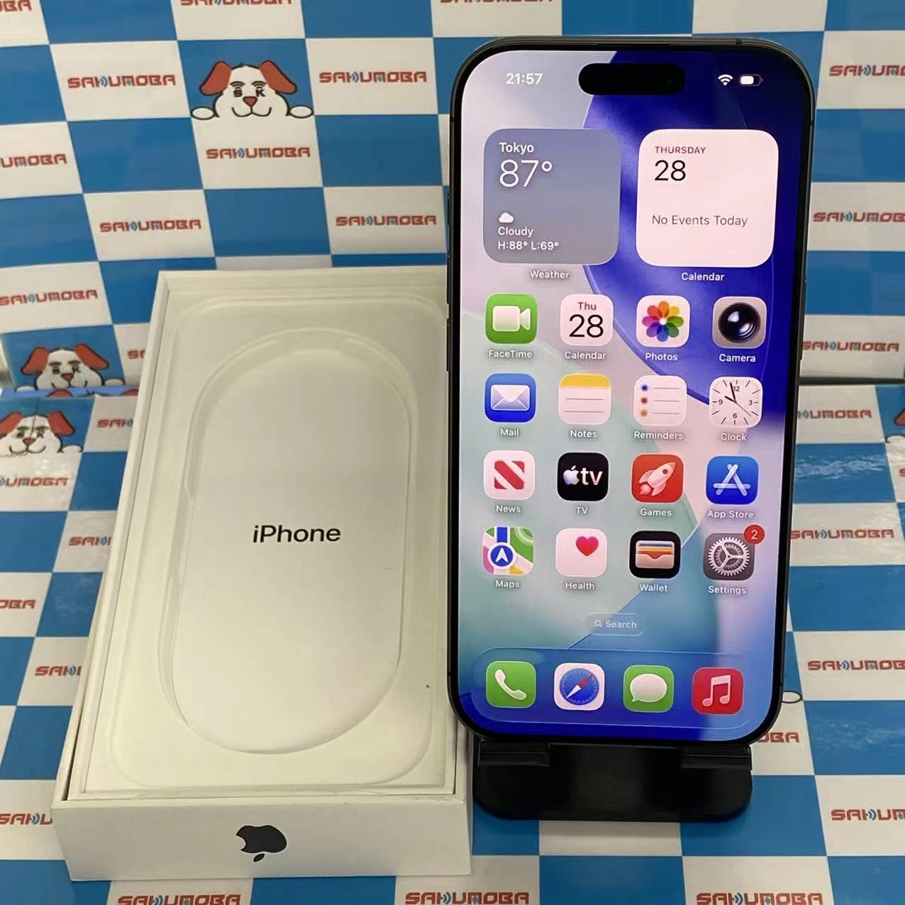 iPhone 17 512GB ブラック MG6D4J/A AU版SIMフリー美品　電池100 au
