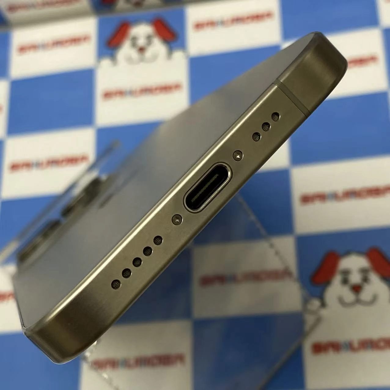 iPhone15 Pro 128GB ナチュラルチタニウム MTU93J/A SIMフリー 美品