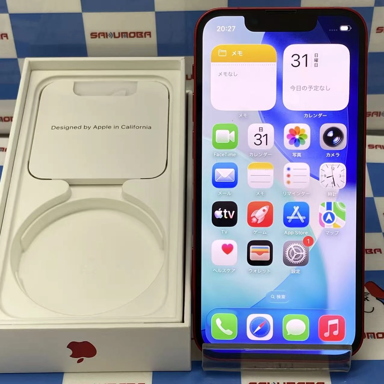 iPhone13 mini 128GB Product Red MLJG3J/A SIMフリー