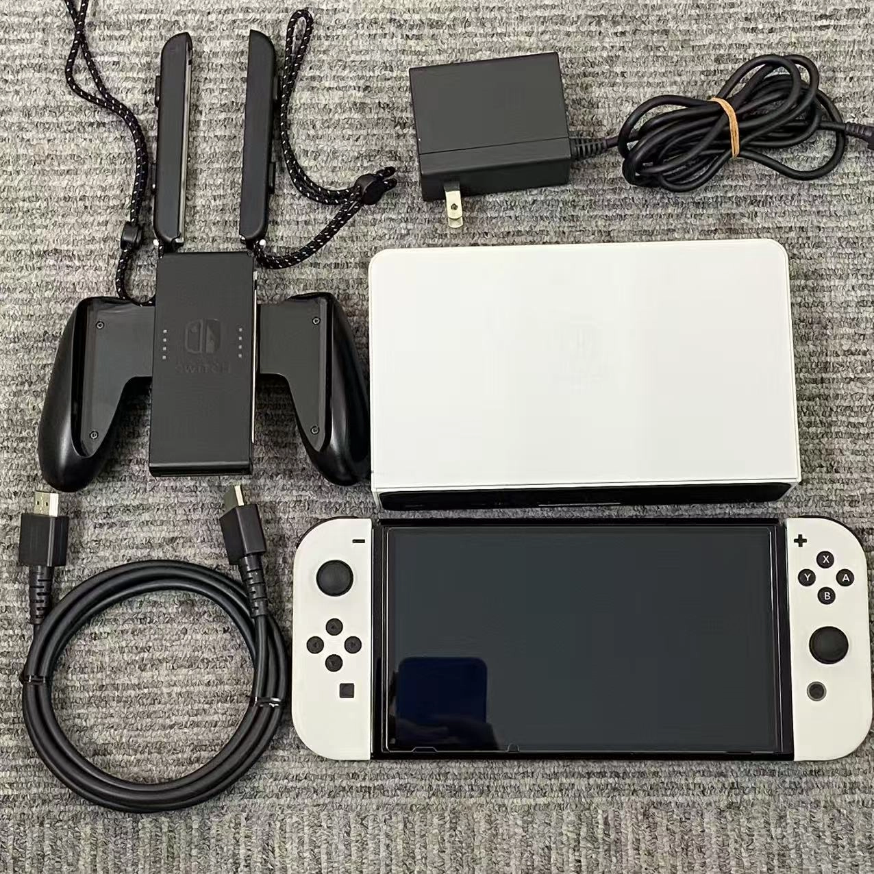 Nintendo Switch 有機ELモデル ホワイト 2021年モデル 64GB HEG-S-KAAAA 美品