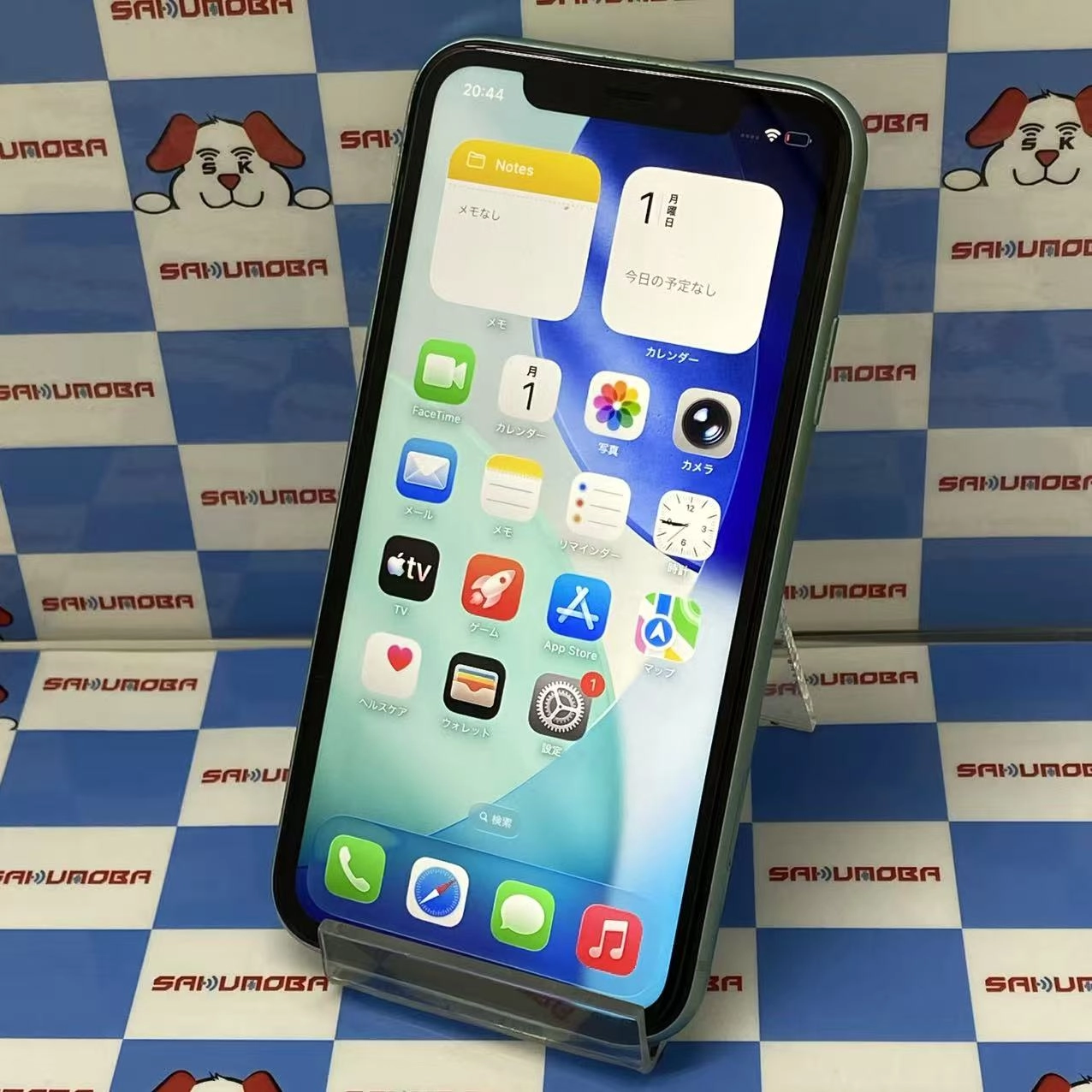 iPhone11 256GB グリーン MWMD2J/A AU版SIMフリー au