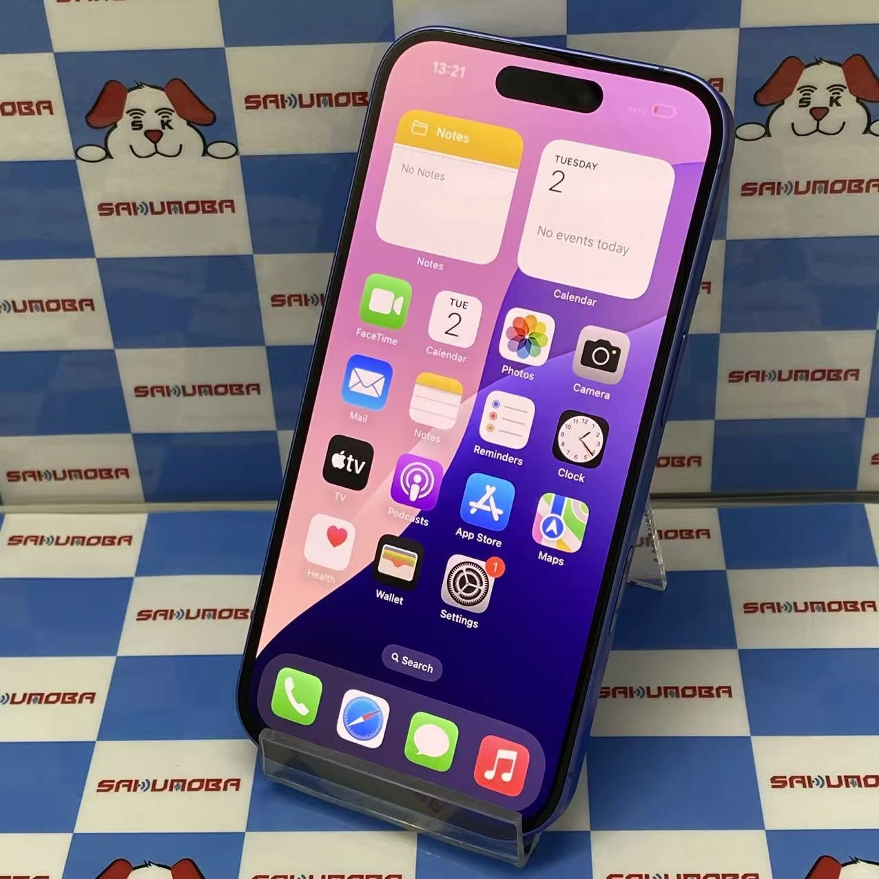 iPhone16 128GB ウルトラマリン MYDU3J/A AU版SIMフリー au