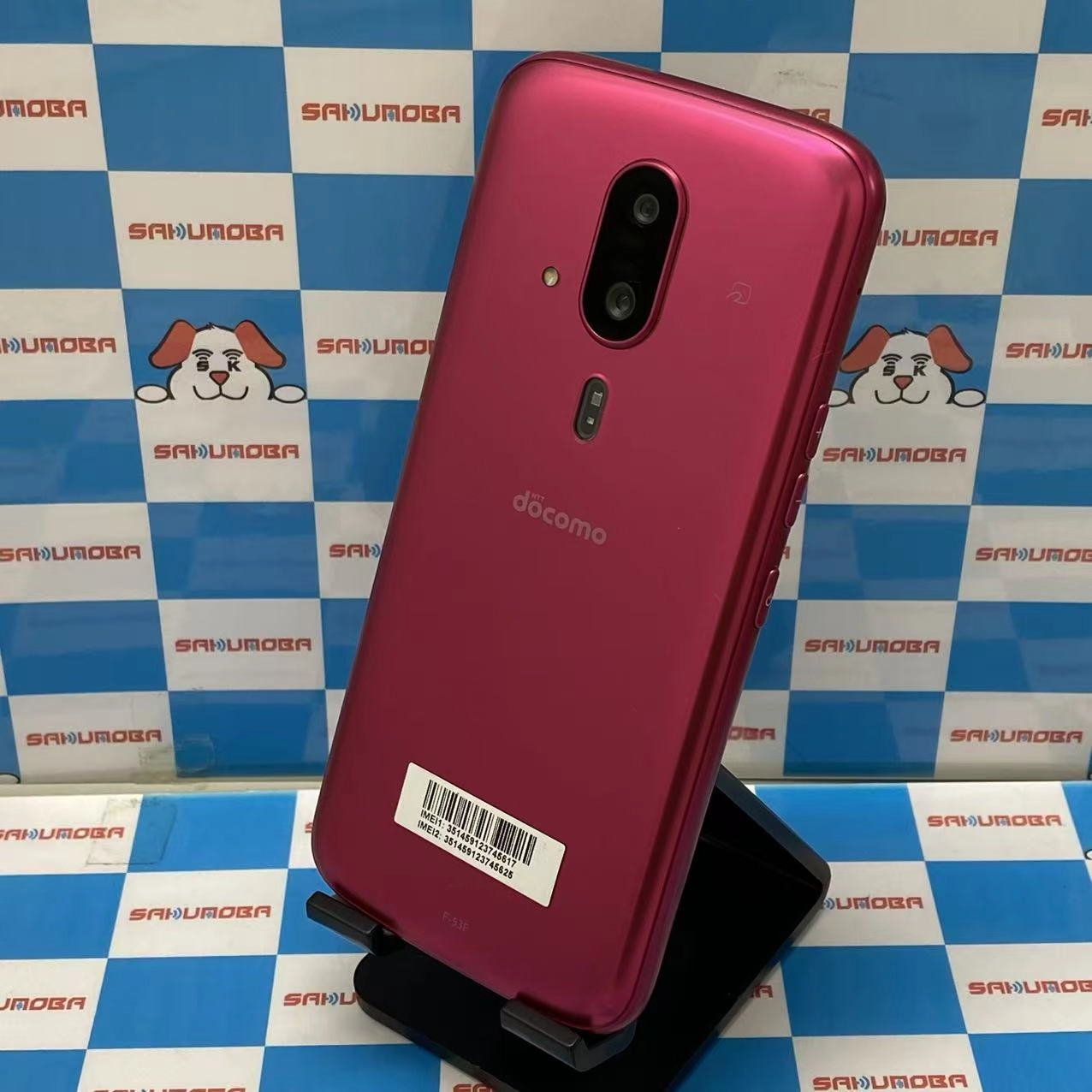 らくらくスマートフォン 128GB ピンク F-53E docomo版SIMフリー 美品