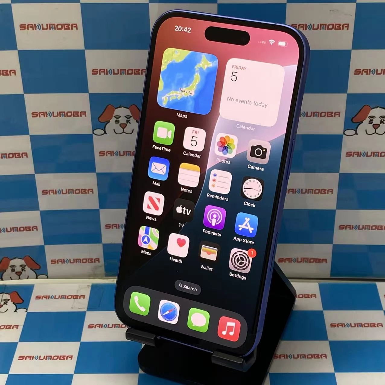 iPhone16 128GB ウルトラマリン MYDU3J/A SIMフリー 美品