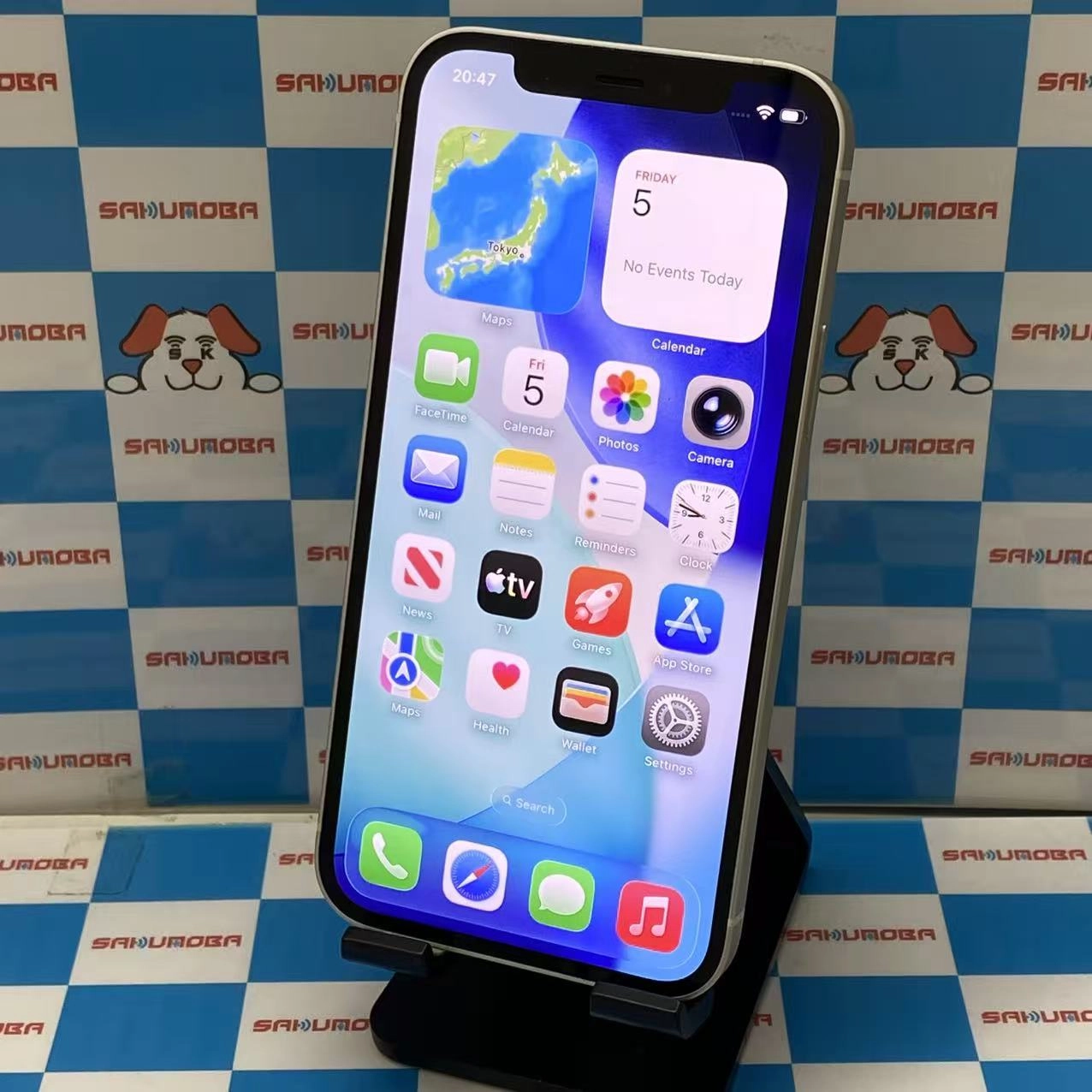 iPhone12 64GB ホワイト MGHP3J/A AU版SIMフリー au