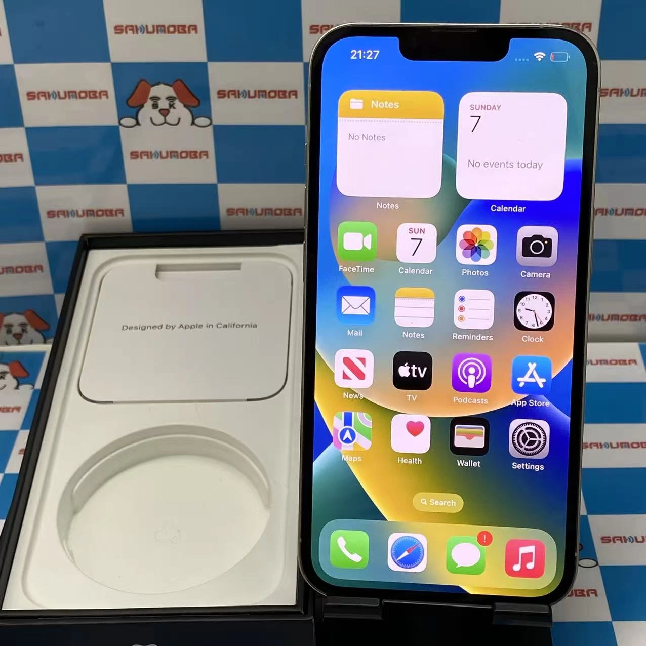 iPhone13 Pro 512GB シルバー MLUW3J/A docomo版SIMフリー