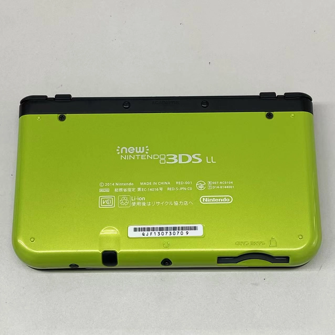 NEWニンテンドー3DS LL ライム&times;ブラック NEWニンテンドー3DSLL