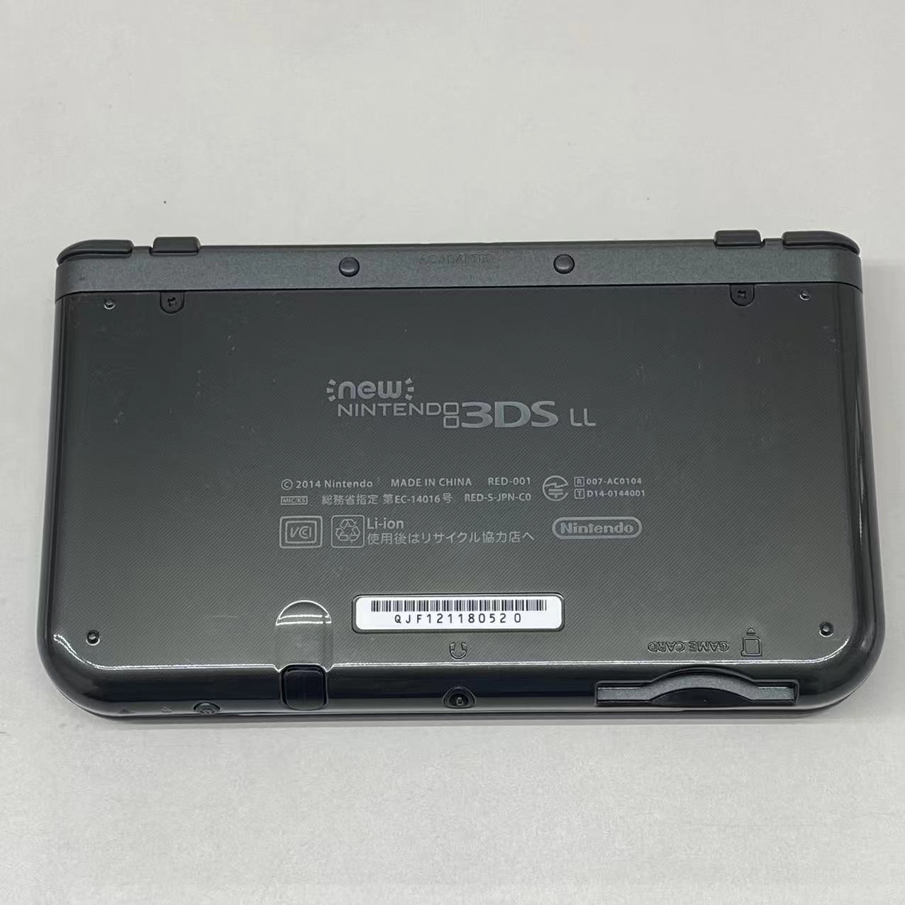 NEWニンテンドー3DS LL メタリックブラック RED-S-VAAA