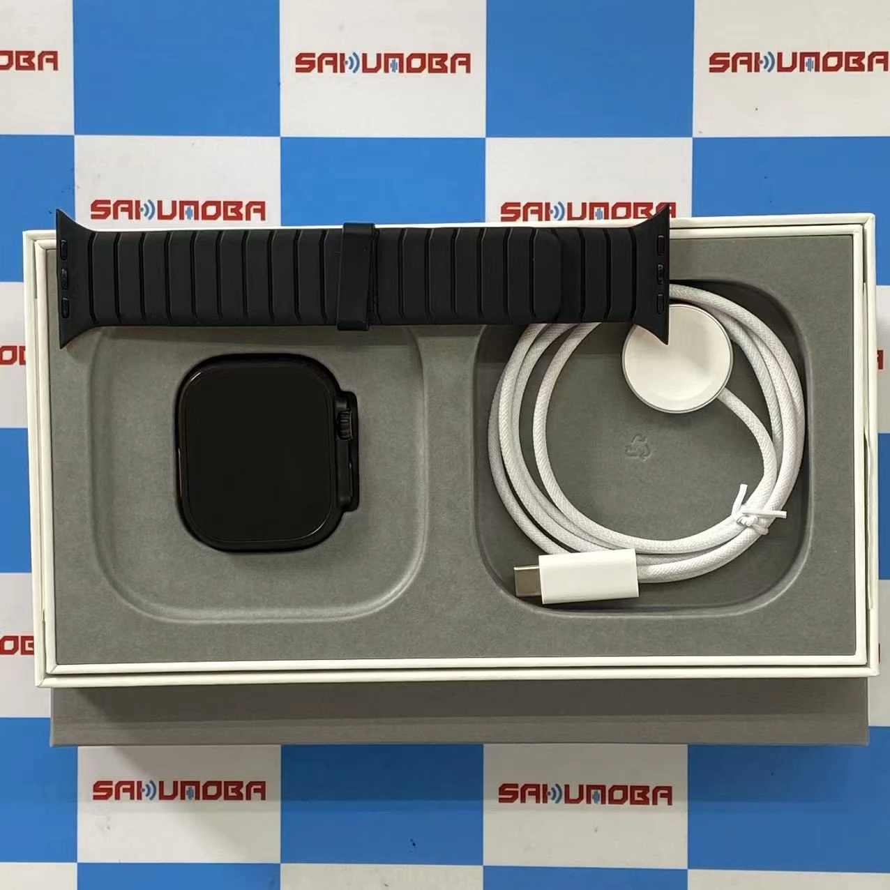 Apple Watch Ultra2 49mm GPS+Cellularモデル 64GB ブラック MX4U3J/A SIMフリー極美品