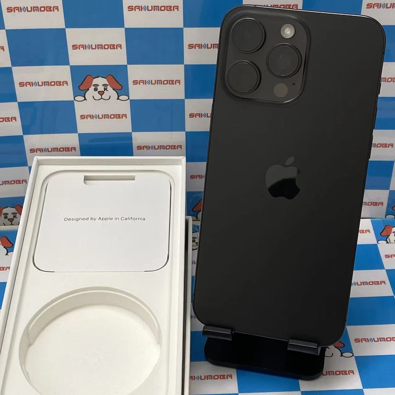 iPhone15 Pro Max 256GB ブラックチタニウム MU6P3J/A SoftBank版SIMフリー