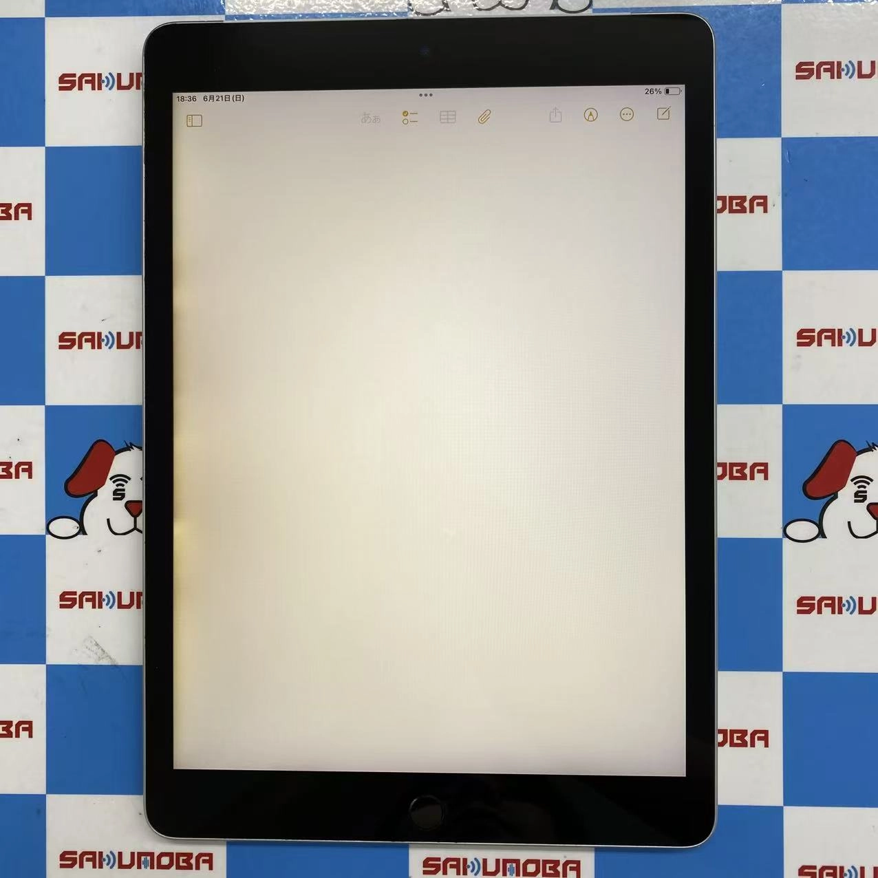 iPad 第9世代 Wi-Fi+Cellularモデル 64GB シルバー MK493J/A SIMフリー ジャンク品