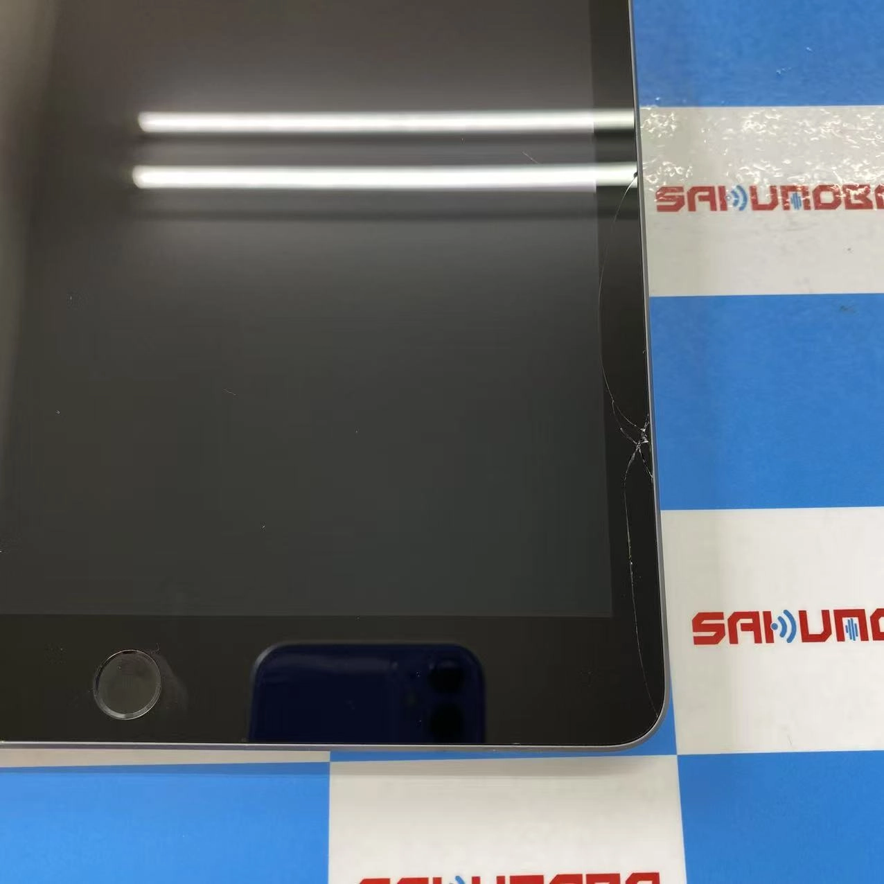 iPad 第9世代 Wi-Fi+Cellularモデル 64GB スペースグレイ MK473J/A SIMフリージャンク品