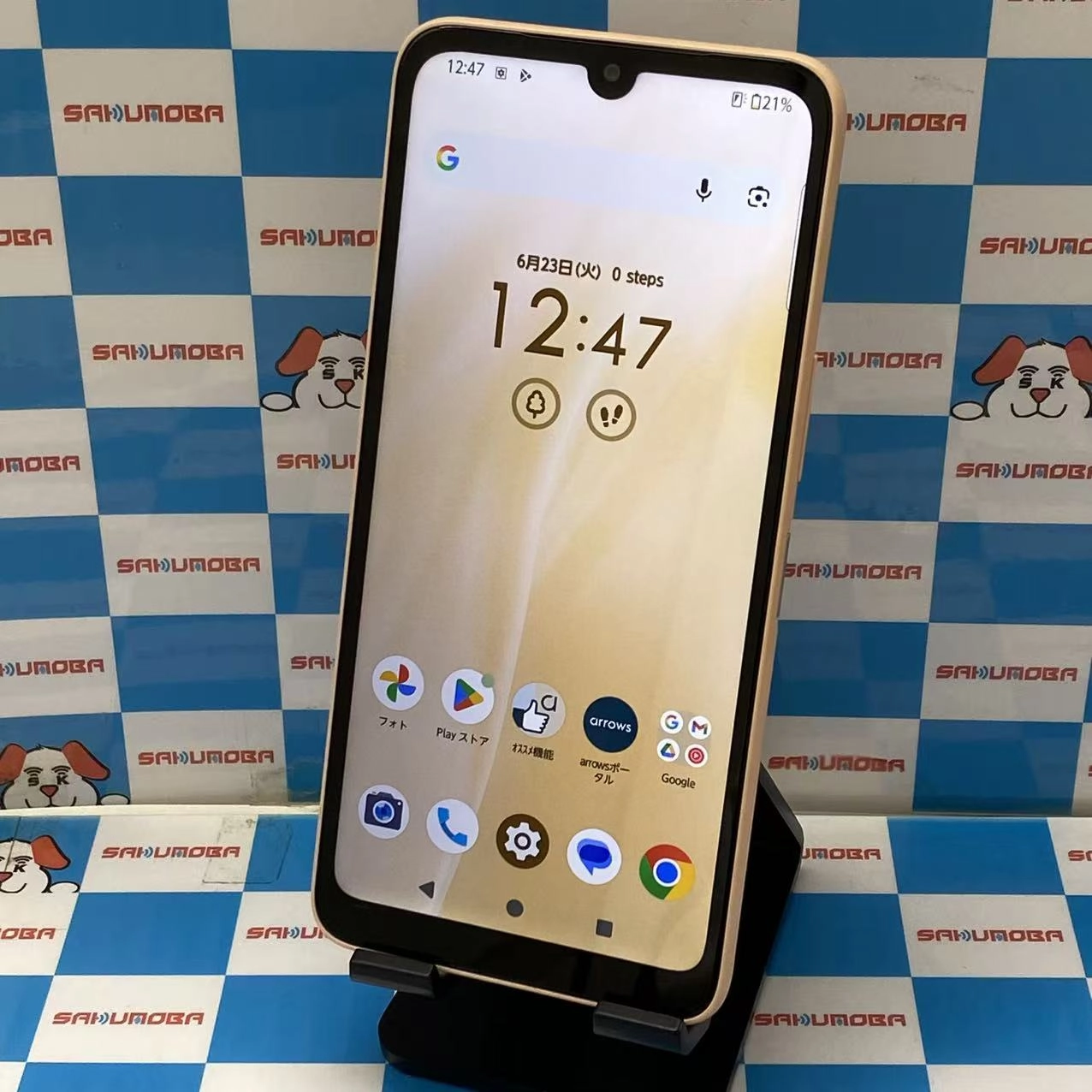 arrows We2 128GB ライトオレンジ M07 楽天モバイル版SIMフリー 美品